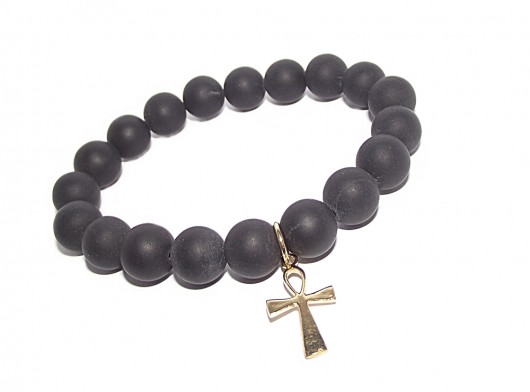 Black cross Czaki Bransoletki