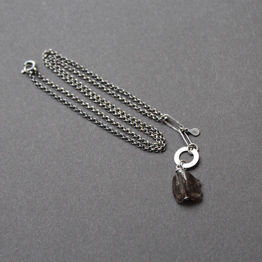 naszyjniki - inne Naszyjnik Kwarc dymny