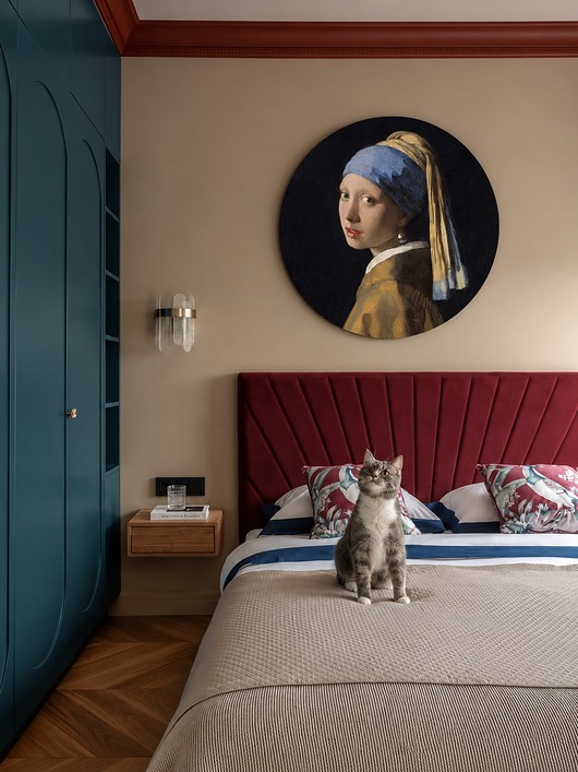 obrazy Dziewczyna z perłą - Jan Vermeer - okrągły obraz lub naklejka
