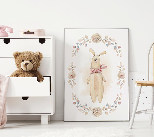Plakat Uszatek 30x40 cm HOG STUDIO
