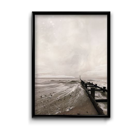 plakaty Plakat Sepia pomost