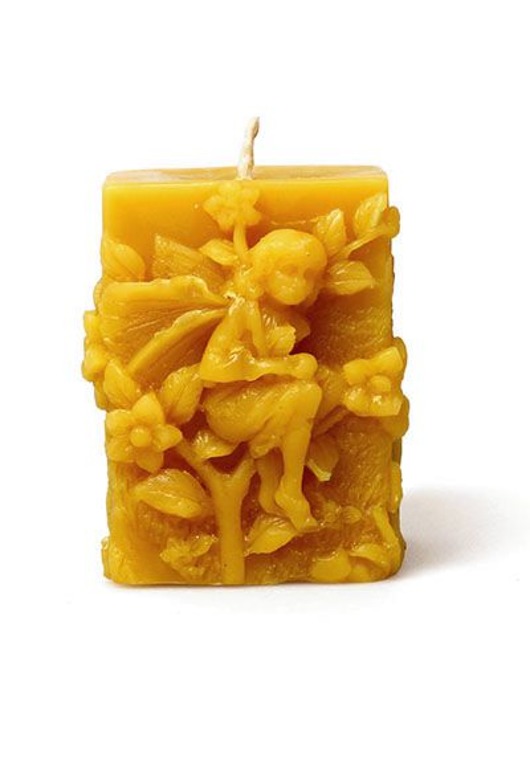 świece z wosku pszczelego ''z elfem '' Nikka handmade