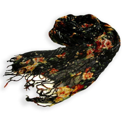 folkowa ZAWIJKA gypsy black na ludowo