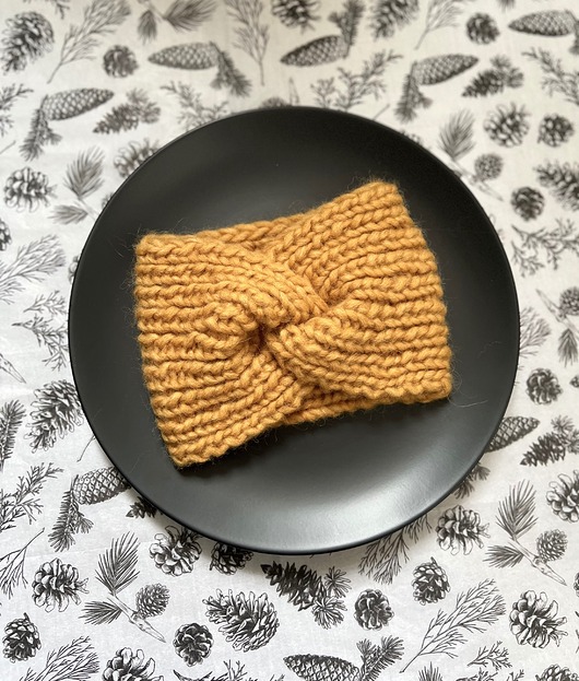 czapki dziecięce Opaska 100% natury