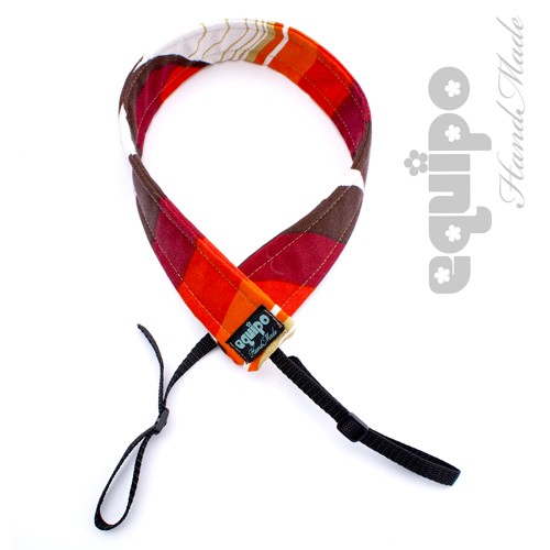 Camera Strap Orange Brownie equipo