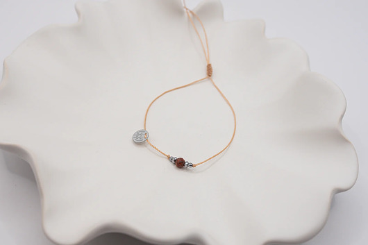 bransoletki z kamieni naturalnych Bransoletka z Jaspisem Czerwonym