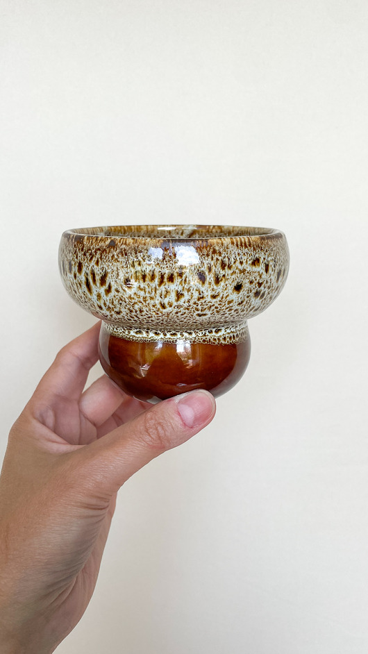 kubki i filiżanki Czarka  [wzór: miodowa vintage]  220 ml