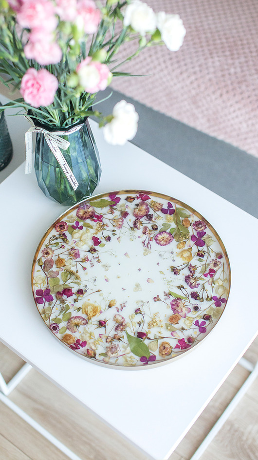 dodatki - różne Taca kwiatowa