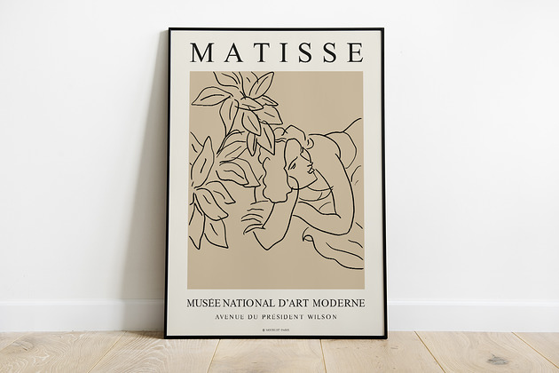 Henri Matisse, plakat wystawowy Pas De LArt