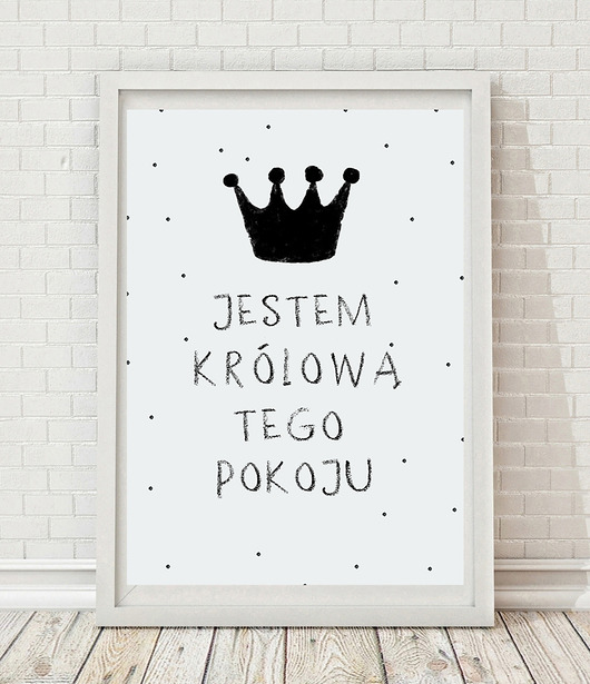 KRÓLOWA 50x70 Milo Mi