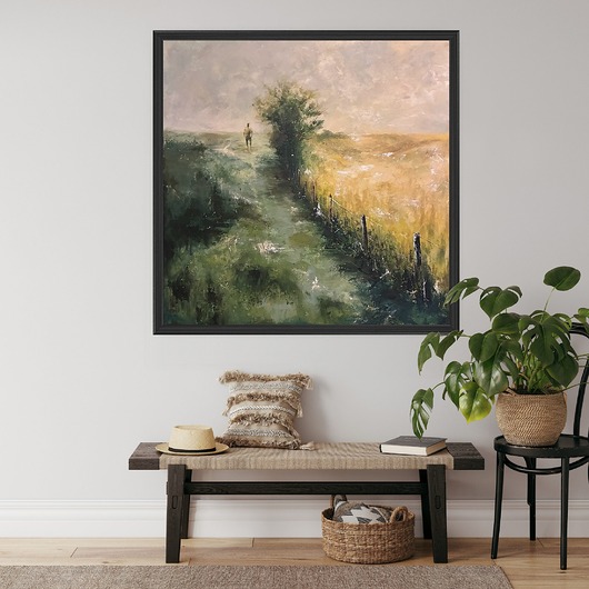 obrazy Obraz "Ścieżka" akryl na płótnie 60x60 cm