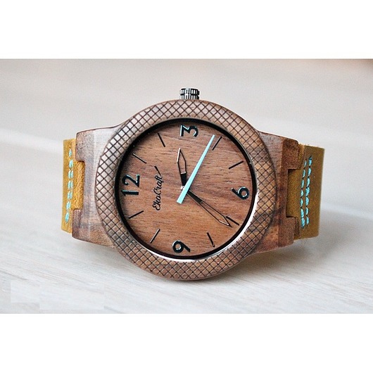 Drewniany zegarek OAK EAGLE EkoCraft