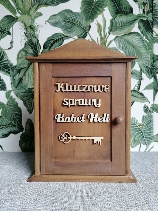 wieszaki Szafka na klucze, prezent na dzień babci