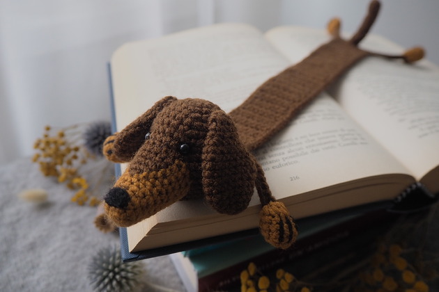 zakładki do książek Zakładka do Książki Czekoladowy Jamnik