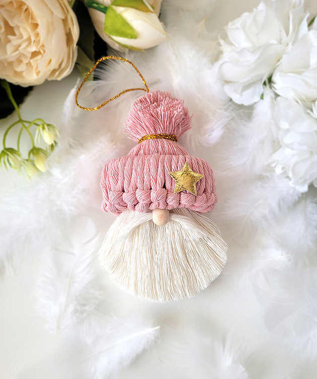 ozdoby choinkowe Mikołaj w czapce