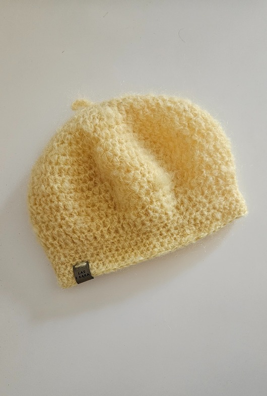 czapki damskie Mocherowy beret