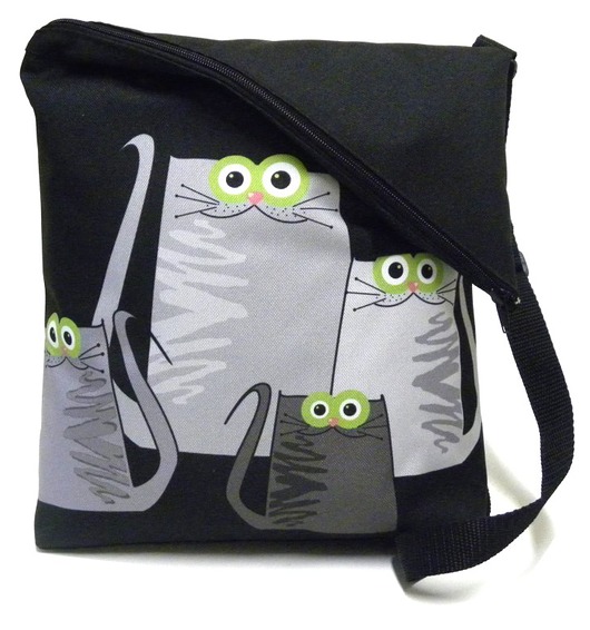 Torba listonoszka z autorskim motywem Gaul Designs