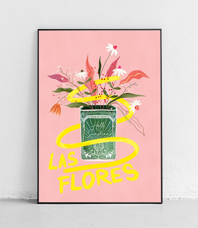 plakaty Plakat Las Flores w słońcu