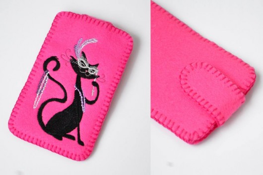 Karnawałowa Kotka - etui na smartfon Tulis