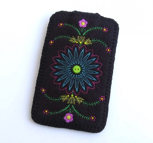 etui na telefon Kwiaty etui na smartfona