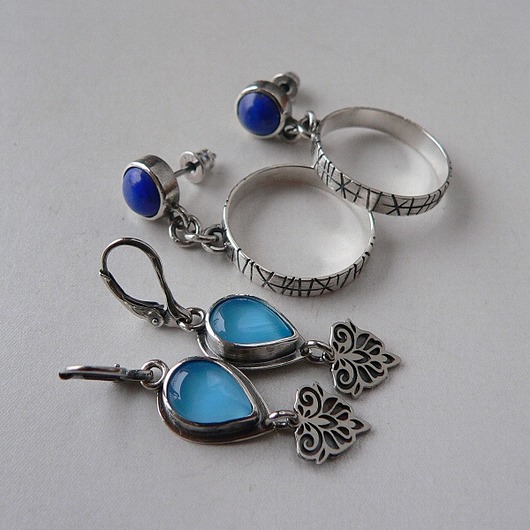 kolczyki srebrne Kolczyki srebrne zamówienie