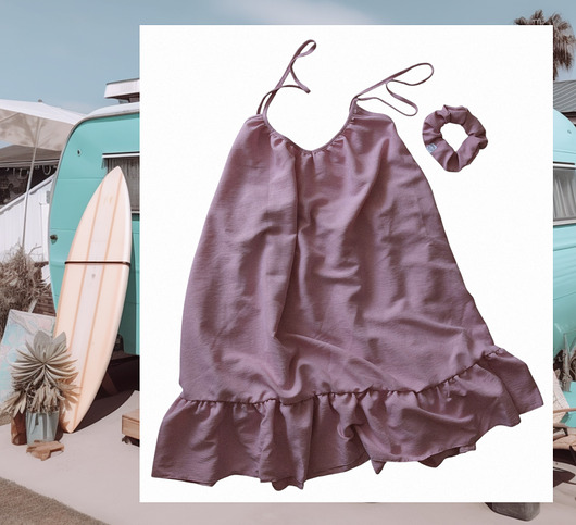 sukienki midi damskie Sukienka Beach Please Lollipop