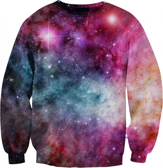 Rainbow Galaxy Sweatshirt Bittersweet Clothing