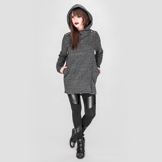 Bluza / płaszcz ROBIN kolor ciemnoszary lemme