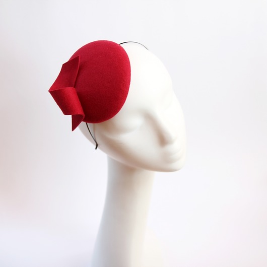 czapki damskie Mini berecik czerwony