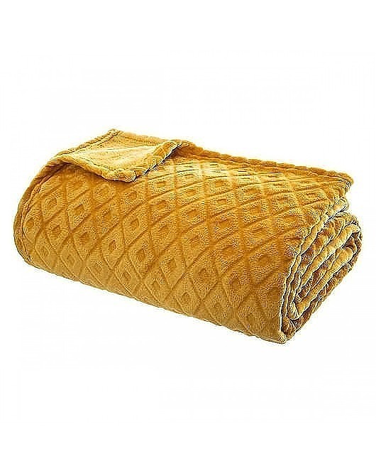 Pled Narzuta Lossy 180x230 Żółty MIA home