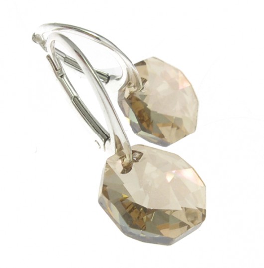 Kolczyki Pikusie kryształ Swarovski pieklo niebo