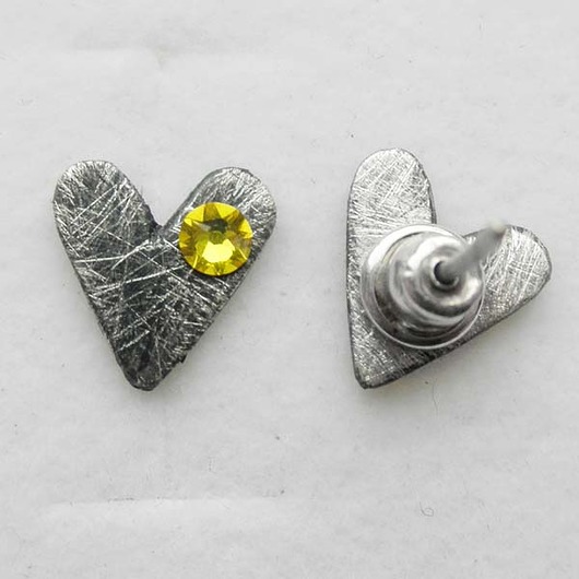 kolczyki srebrne Kolczyki srebrne SERDUSZKO