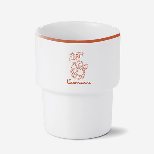 kubki Kubek Barowy Warszawa Syrenka Napis