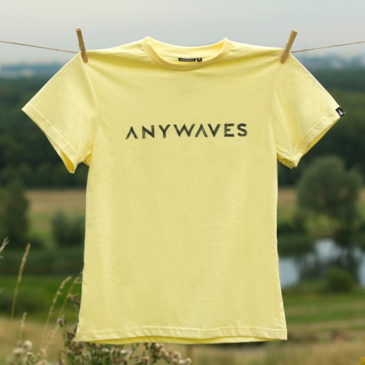 ANYWAVES "Scratch" t-shirt anywaves