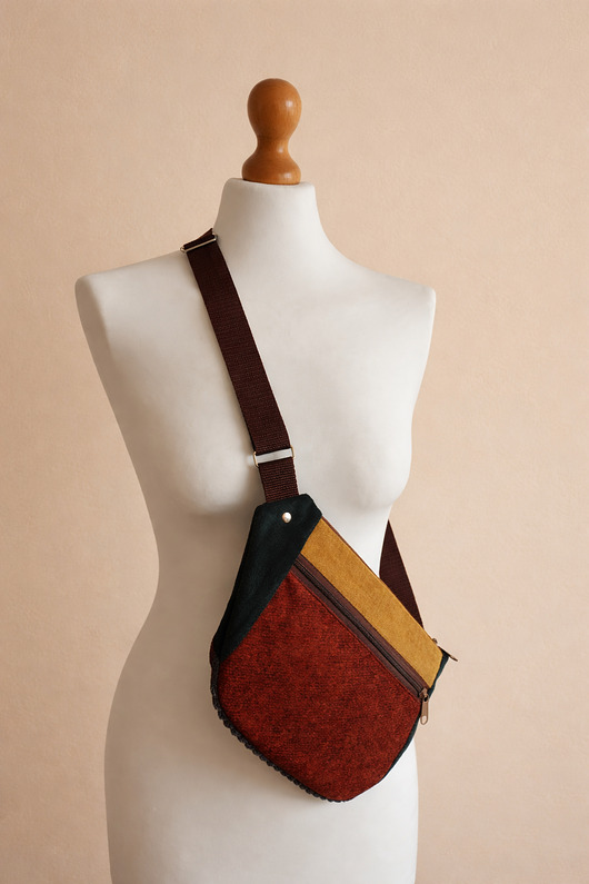 saszetka nerka Damska nerko-torebka.