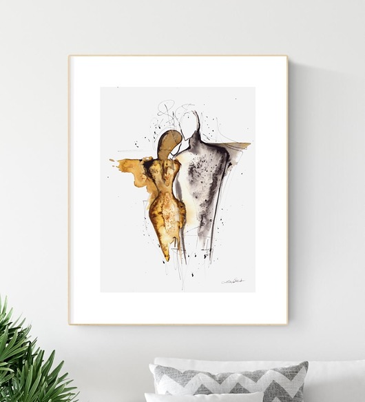 obrazy Obraz 30X40 cm malowany ręcznie