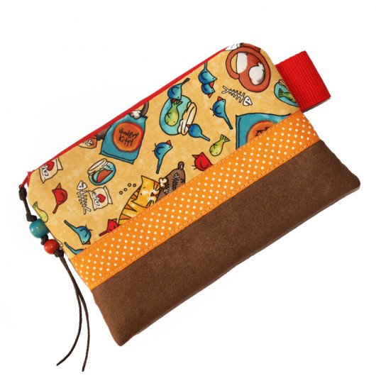 kosmetyczka / saszetka / etui - hungry kitty MOONAXA