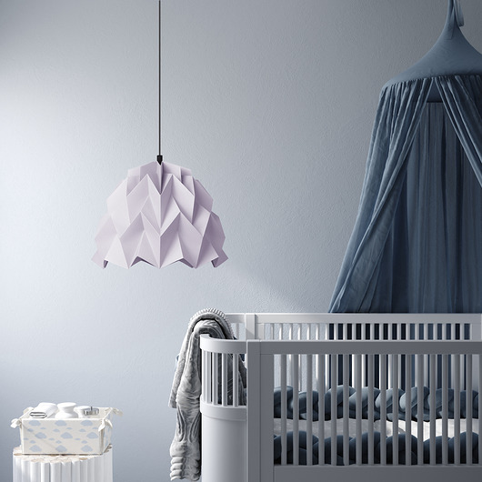 lampy wiszące Lampa wisząca origami ICEBERG S liliowa