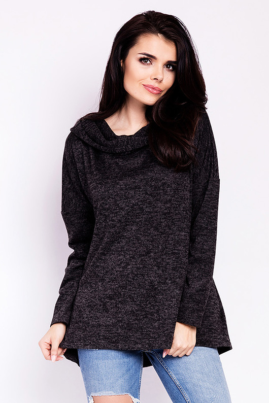 bluza z kapturem damska Bluza C119