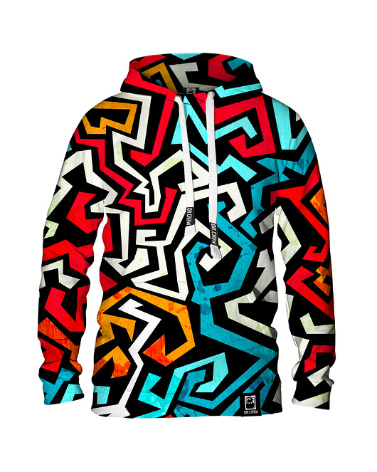 bluza z kapturem damska Damska Bluza z kapturem DR.CROW Crazy Style