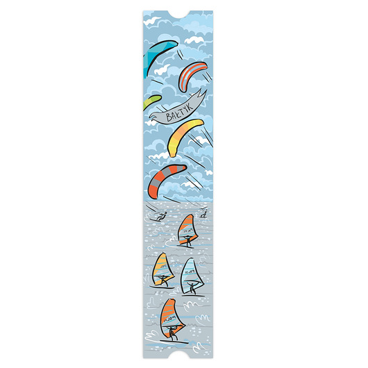 zakładki do książek Zakładka do książki Bałtyk Windsurfing