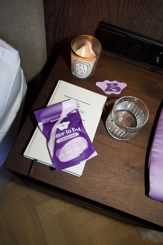 akcesoria różne Plastry na usta do spania DOUBLE TROUBLE  (liliowe i niebieskie - razem 60 szt.)