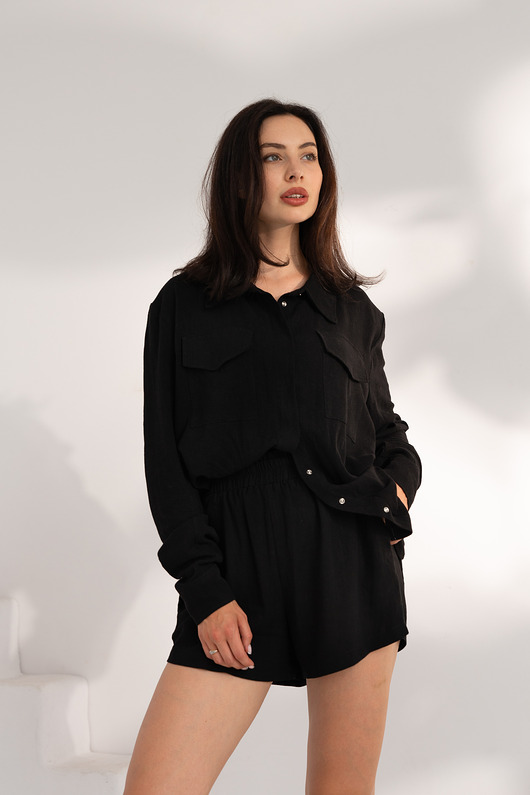 koszule damskie  Koszula Nusa Black
