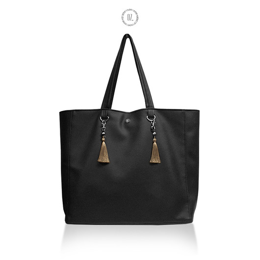Torba XL BLACK Patine - torba shopper Bags of OZ