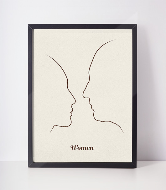 grafiki i ilustracje plakat // women // a3