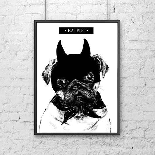 Batpug A4 DWUKROOPEK