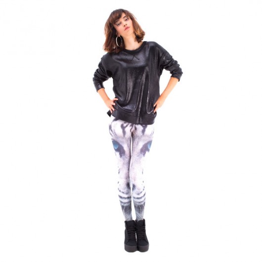 White tiger leggings Mr Gugu Miss Go