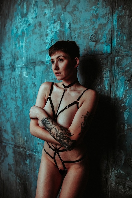Full Body Harness - Ozdobna uprząż na ciało Trawelerka