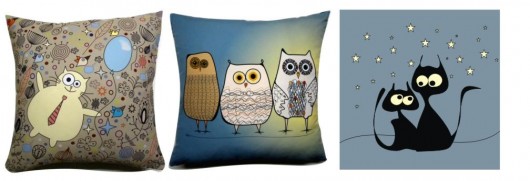 Trzy poduszki-zamówienie Gaul Designs