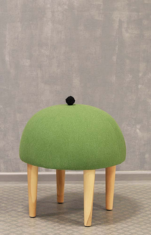 pufy Puf siedzisko Moher pom pom
